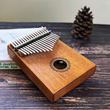 Kalimba 17 touches en bois d'acajou